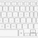 Rapoo E900T Portable Wireless Keyboard with Touchpad, Multi-Device HTPC Keyboard for PC-Connected TV/Tablet/Steam Deck/Gaming Console/Raspberry Pi/Mini PC - Support Touch Gestures for Windows & Mac (White)