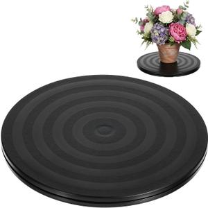 8 Inch Multi-use Heavy Duty Rotating Swivel Stand, Lazy Susan Turntable Organizer with Steel Ball Bearings, 360 Degree Rotating Swivel Stand for Model/Rotating Plants/Crafts Stand/TV/Monitor/Laptop