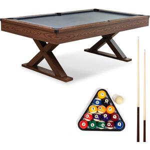 EastPoint Sports Dunhill Billiard Tables Bar-Size Pool Table  Perfect for Family Game Room, Adult Rrec Room, Basements, Man cave, or Garage