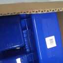 Teacher Created Resources Blue Portable Plastic Storage Caddy 6-Pack for Classrooms, Kids Room, and Office Organization, 3 Compartment