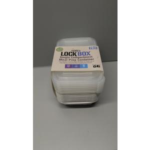 Lock Box™ Single Compartment Meal Prep Container 20 PC