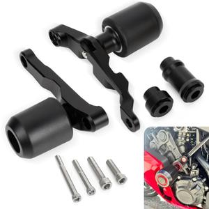 Frame Sliders for CBR650 CBR650R - PSLER Crash Ball Crash Sliders Body Protection Engine Guard Compatible with CBR650 E-Clutch, CBR650R E-Clutch 2024 2025