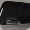 UUJOLY Plastic Small Can Wastebasket, Garbage Container Basket for Bathrooms, Laundry Room, Kitchens, Offices, Kids Rooms, Dorms, 3.5 Gallon, Black