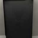 MaxWorks 80774 3-Shelf Utility Plastic Cart with Wheels-225 Lbs Maximum Capacity , Black