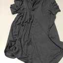 Azules 1 Pack Women’s V Neck Short Sleeve T Shirts – Soft Stretchy Loose Fit Casual Tee, Breathable Plus Size V Neck Tops (S, Black)