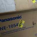 Panasonic NE-1054F Compact Light-Duty Countertop Commercial Microwave Oven with 10 Programmable Memory and Touch Screen Control, Countertop Microwave Oven, 1000W, 0.8 Cu. Ft, Stainless Steel