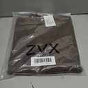 New Sweater V-Neck Solid Color Cardigan Sweater Men's Lazy Style Jacket Clip (Brown, L)