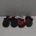 QUMY Dog Shoes for Large Dogs, Medium Dog Boots & Paw Protectors for Winter Snowy Day, Summer Hot Pavement, Water-Resistant in Rainy Weather, Outdoor Walking, Indoor Hardfloors Skid-Resistant Sole, Size 8