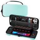 ProCase Carrying Case for Nintendo Switch 2 (2025) with 24 Game Card Slots, Hard Portable Travel Case Storage Bag Protective Pouch for 2025 Nintendo Switch 2 Console & Accessories -Matcha (Matcha (Standard Size))