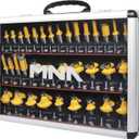 MNA Router Bits 35 Pcs Set, 35 Pieces 1/2 Inch Shank Router Bit Kit. American Router Bit Set Complete Set.