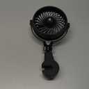 Portable Car Fan for Baby, Battery Operated Vehicle Cooling Fans, 4 Speeds, Clip on Electric Automobile Fan for Rear&Back Seat, Rechargeable USB Fan, Low Noise, Easy to Installation, 360 Rotation