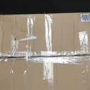 Alolo Drafting Chair,Big and Tall Office Chair with Footrest Ring,Ergonomic Chair for Counter Height and Standing Desk Comfy with Lumbar Support and Flip-up Armrests in Heavy Rolling Base,Black