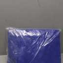 Heavy Duty Water-Resistant Inflatable Bounce House Storage Bag with Drawstring, Flat 39" x 47", for Residential & Commercial Use-Blue