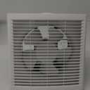 Fanspex 8" Shutter Exhaust Fan, 310CFM Window or Wall Mount Ventilation Fan for Greenhouse, Attic, Garage, Bathroom, Kitchen