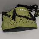 HEETA Waterproof Duffel Bag Motorcycle Dry Bag Backpack, 60L/80L Extra Large Rolltop Travel Duffle Bags with Straps & Handles for Kayaking Rafting Boating Canoeing Camping Gym Beach Cruise Ship (Green)