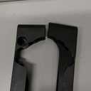 SONGMICS Shoe Rack, 3-Tier Shoe Organizer, Metal Storage Shelf, Upright or Upside Down, for 16-20 Pairs, Stackable, for Entryway, 11.8 x 36.2 x 21.7 Inches, Black ULSA303B02