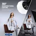 NEEWER 20"/50cm Lantern Softbox, Quick Release 360 Light Diffuser Bowens Mount Softbox with Lightweight Nylon Alloy for RGB CB60 CB60B CB200B MS60B MS60C MS150B Continuous LED Video Lights, NS20L