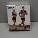 Zeerun Weighted Vest for Women & Men with Reflective Stripe and Adjustable Buckle, Comfortable & Durable Rucking Vest for Walking, Running & Strength Training (10 lb, Black)