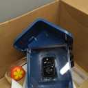 Bird Feeder with Camera Solar Powered : Smart Camera Bird Feeder 2K Live Feed Cam for Outdoor Backyard - Ai Identify Auto Capture Videos Pictures, Gifts for Birdlover Mom Dad, 2.4GHz WiFi (Blue)