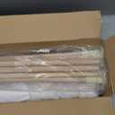 4 PCS Teepee Tent for Kids,Washable Tapered Kids Teepee Tent,Bohemian Teepee Tents,White Collapsible Sleepover Tents,for Boys and Girls Sleepover Pajamas Party Birthday SPA