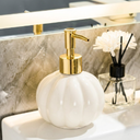 Homewear Pumpkin Soap Pump White
