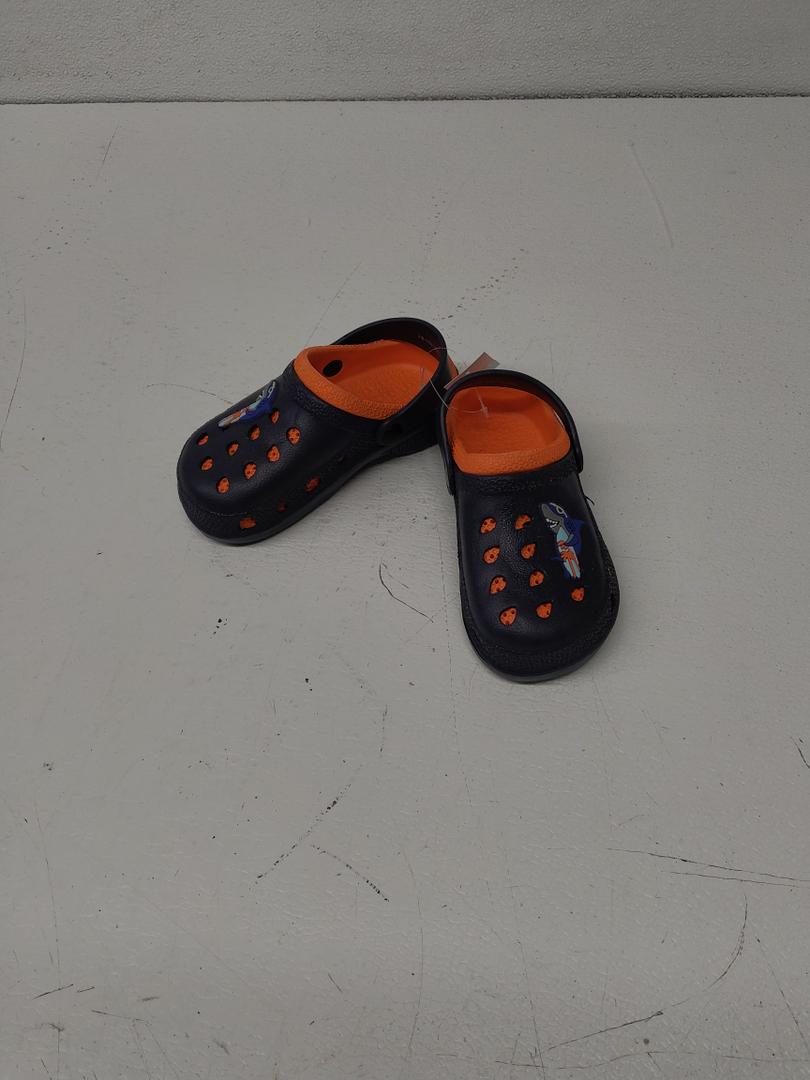 Toddler Cute Clogs Boys Girls Kids Garden Shoes Summer Slip on Sandals Slides Lightweight Breathable Beach Pool Shower Slippers for Children Non-Slip Sole Size 2