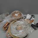 Pots and Pans Set Ultra Nonstick, Pre-Installed 11pcs Cookware Set Copper with Ceramic Coating, Stay cool handle & Nylon Kitchen Utensils, Gas/Induction Compatible, 100% PFOA Free