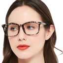 OCCI CHIARI Blue Light Blocking Reading Glasses Women Stylish Readers 1.0 1.25 1.5 1.75 2.0 2.25 2.5 2.75 3.0 3.5 4.0 5.0 6.0 (Grey)