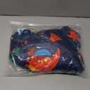 Lukeight Dinosaur Stuffed Animals Storage Bean Bag Chair Cover Only (Ships Empty, No Filling) - Velvet YKK Zipper Beanbag Cover for Toddlers and Kids, Washable Plush Toy Organizer, Large 27" D x 16" H