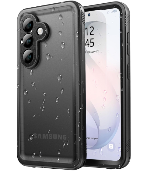 SPORTLINK for Samsung Galaxy S26 Ultra Case, IP68 Waterproof Dustproof Military 360 Full Body Heavy Duty Shockproof Protective with Camera Screen Protector S 26 Phone Front Back Cover 6.9" Black
