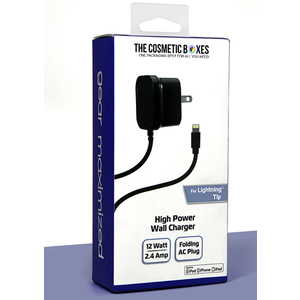 ZGEAR (12W) 8-Pin Wall Charger - Black (WC-APP8PNM2A)