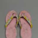 WateLves Girls Flip Flops Non-Slip Casual Thong Sandals Summer Sandal Shoes for Beach Swim Pool (Little Kid/Big Kid), Size 34