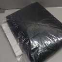 Magnetic Thermal Insulated Door Curtain for Winter Fits Door Size 32" x 80", Temporary Thermal Door Cover for Cold with Thickened Cotton, Window Insulation Kit for Sliding Glass Doorways-Black