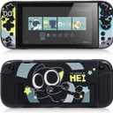 GeekShare Protective Case Compatible with Switch 2, Hard PC Slim Dockable Shell Cover Designed for Switch 2025 Game Console and Joysticks Controllers - The HEI Series