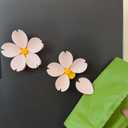 2-in-1 Sakura Food Bag Clip & Fridge Magnets, 3D Plastic Flower Snack Sealing Clip, Creative Dual Use Clip for Kitchen, Home & Office Decor