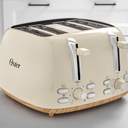 Oster
Oster 4-Slice Toaster with Extra Wide Slots, Oat Milk