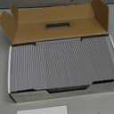 Vamos Tile 100-Piece Glossy Dolomite White Peel and Stick Backsplash Tile,3''x6'' PVC Subway Tile with White Grout, Stick on Backsplash for Kitchen/Bathroom/Fireplace