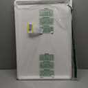 White Rectangular Extra Large Plastic Tray - 18 x 26 Inches, Sturdy, Food, Crafts, Storage