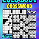 2023-2024 New Easy Crossword Puzzles Book For Adults: New 50 Easy Crossword Puzzle Book For Adults, Seniors, Men And Women With Solution (Paperback)