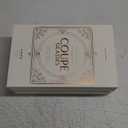 Vintage Art Deco Coupe Glasses | Set of 4 | 7 oz Classic Cocktail Glassware for Champagne, Martini, Manhattan, Cosmopolitan, Sidecar | Crystal Speakeasy Style Saucer Goblets with Stems