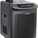 Active Aqua AACH50HP Water Chiller for Aquarium, Hydroponics, Bathtub  0.5 HP, Fast Cooling, 90-172 Gallons, Titanium Evaporator  Fittings Included