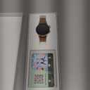 Fitpolo Smart Watch for Women,1.3" AMOLED Touchscreen Fitness Tracker, Make/Answer Calls, Heart Rate SpO2 Monitor,IP68 Waterproof,Sleep Activity Tracking Smartwatch for Android Phones iPhone (Gold)