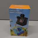 Kids Camera Instant Print, Christmas Birthday Gifts for Toddler Girls Boys Age 3-12, 24MP & 1080P Selfie Digital Camera with 3 Roll no-Ink Print Paper 32G SD Card