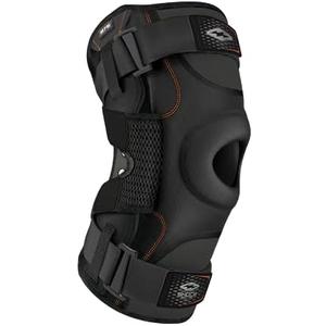 Shock Doctor Knee Brace, Compression Knee Brace for Men & Women, Hinged Knee Brace with Side Stabilizers, Maximum Support, Adjustable Dual Hinges, Knee Braces and Knee Support, Medium