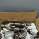 Left & Right & Rear Catalytic Converter Compatible with 2004 2005 2006 2007 2008 Nissan Maxima, 2002-2006 Nissan Altima, 2004-2009 Nissan Quest 3.5L Direct Fit Catalytic Convertor