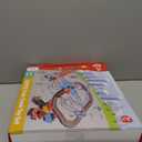 CUTE STONE Toy Train Set for Toddler, Train Track Set with Cars, Electric Train with Realistic Sound, Train Track Playset for 3 4 5 Years Old Girls Boys