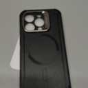 ESR for iPhone 15 Pro Phone Case with Stand, 23ft Military-Grade Drop Protection, Heavy Duty Magnetic Phone Case, Compatible with MagSafe Accessories, Cyber Series, Black