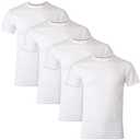 Hanes Ultimate Men's Fresh Iq Slim Fit Crew Undershirt, 4-Pack M