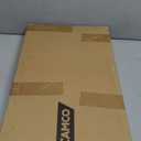 Camco Large Reversible Outdoor Patio Mat Easy to Clean, Perfect for Picnics, Cookouts, Camping, and The Beach (6' x 9', Brown Lattice Design) (42877)