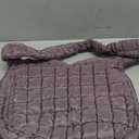 Puffer Tote Bag for Women Large Quilted Tote Bag Quilted Carryall Bag Soft Puffy Crossbody Bag Hobo Handbags Puff Purse (Medium, Dark Purple)